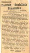 Ineditorial - Partido Socialista Brasileiro