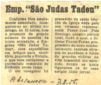 Inagurao: Papelaria So Judas Tadeu - 1955