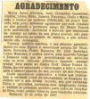 Informe - Falecimento de Rinaldo - 1957