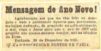 Mensagem de Fim de Ano